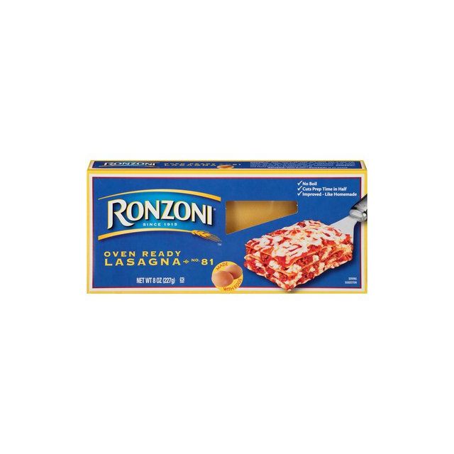 Ronzoni Oven Ready Lasagna 8 Oz no.81